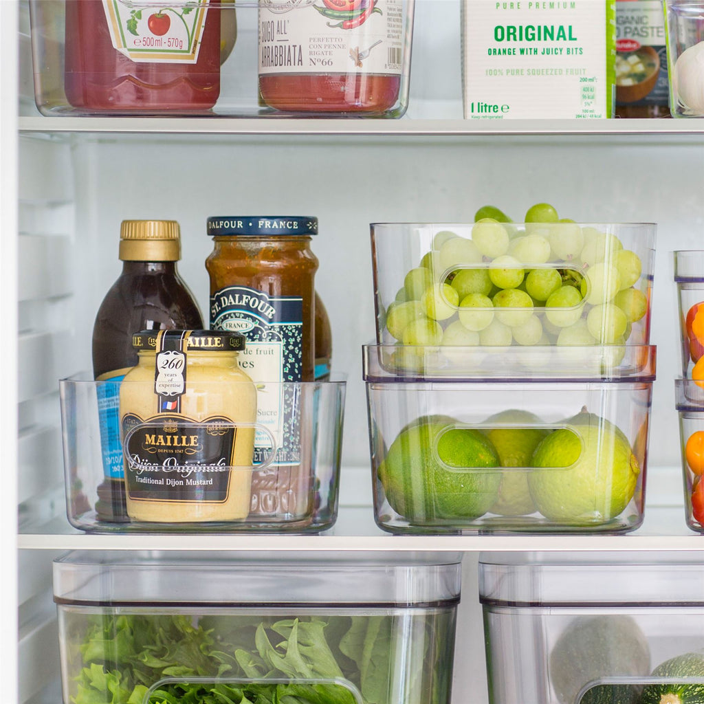 Small Stacking Lidded Fridge Storage Box