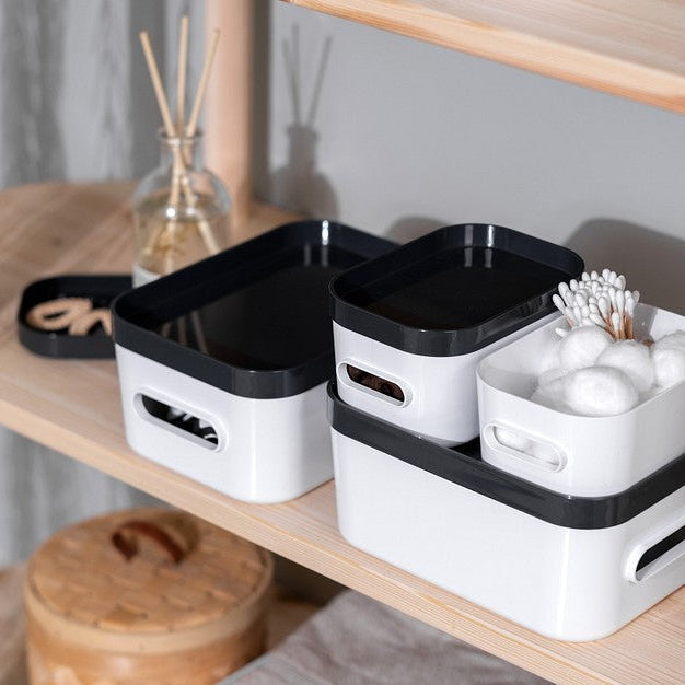 Small Stacking Lidded Fridge Storage Box