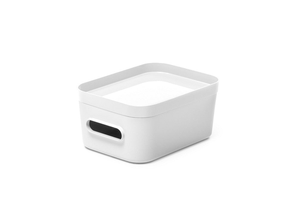 Small Stacking Lidded Fridge Storage Box