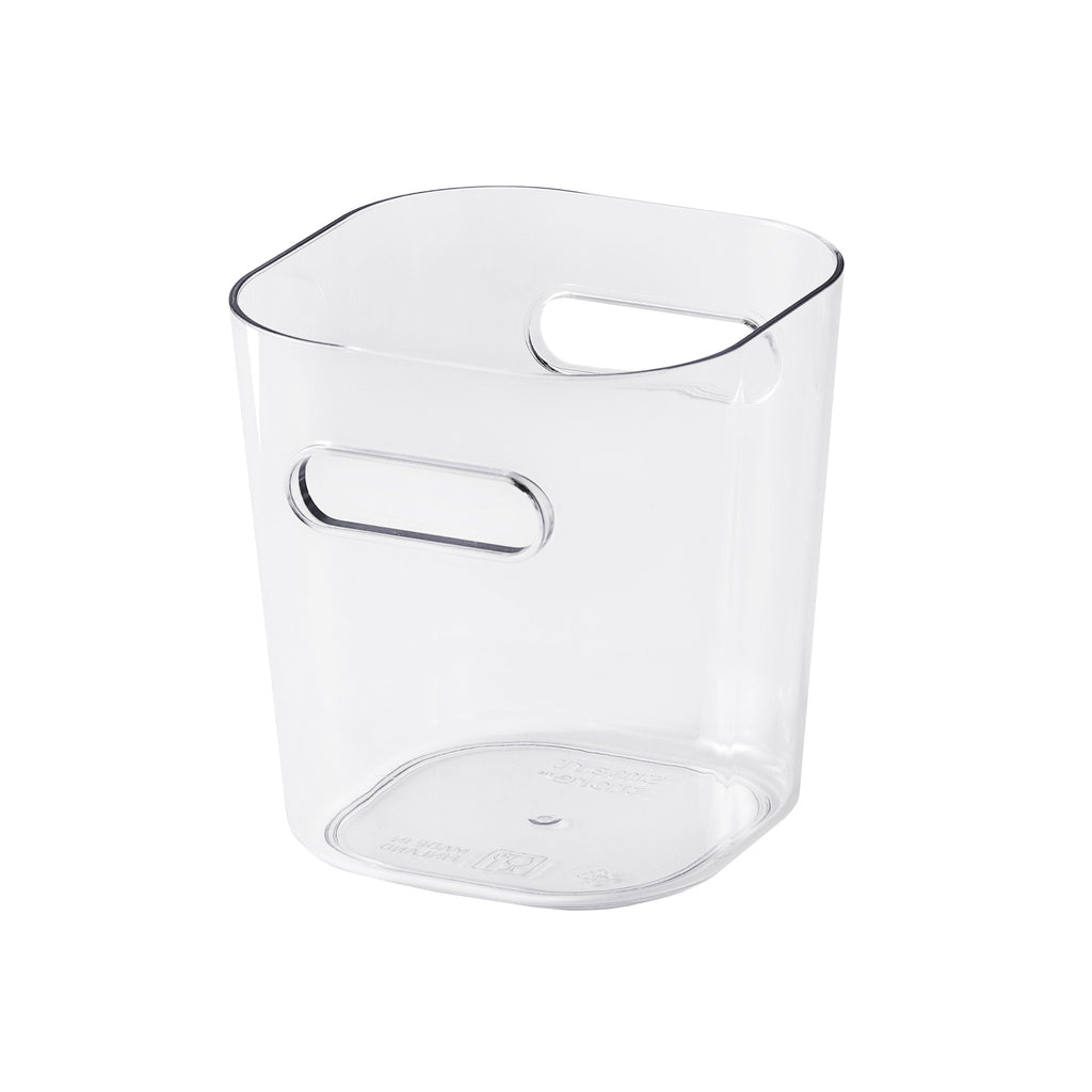 Compact Clear Mini Storage Pot