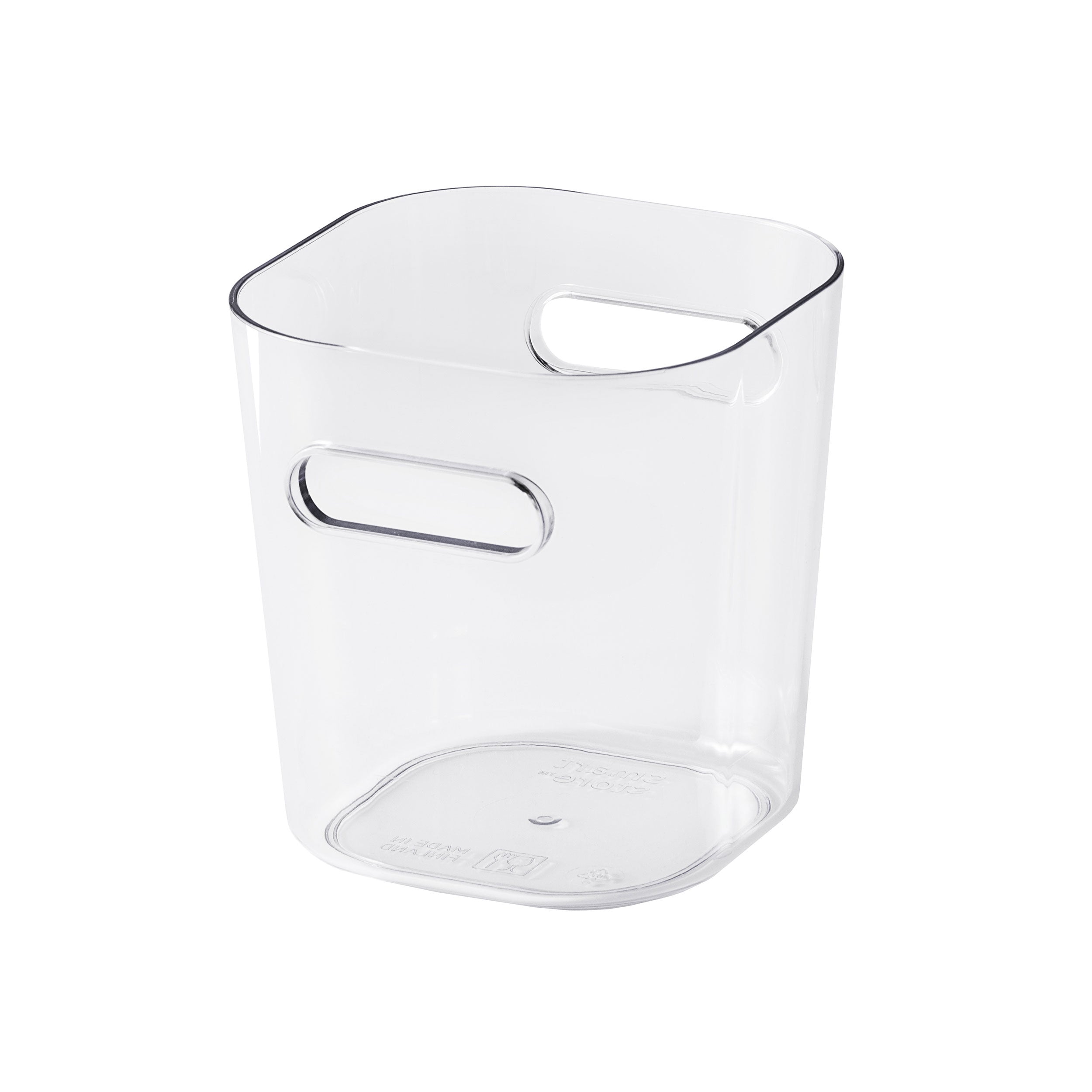 Compact Clear Mini Storage Pot
